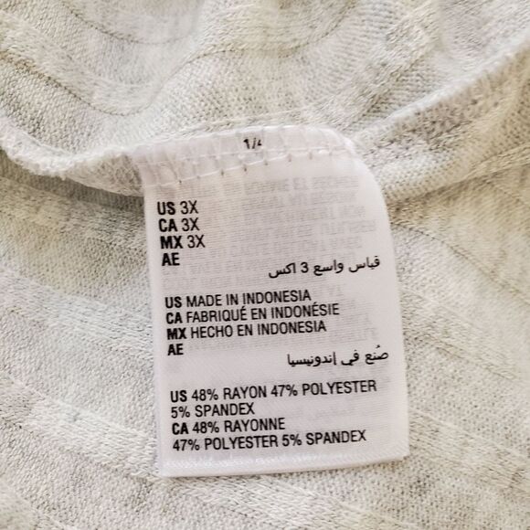 Style & Co Plus Size Ribbed-Knit Dress sz 3x - Picture 10 of 11